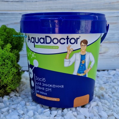 Засіб для зниження рівня pH Aquadoctor pH Minus 1,5 кг (гранули) | Аквадоктор