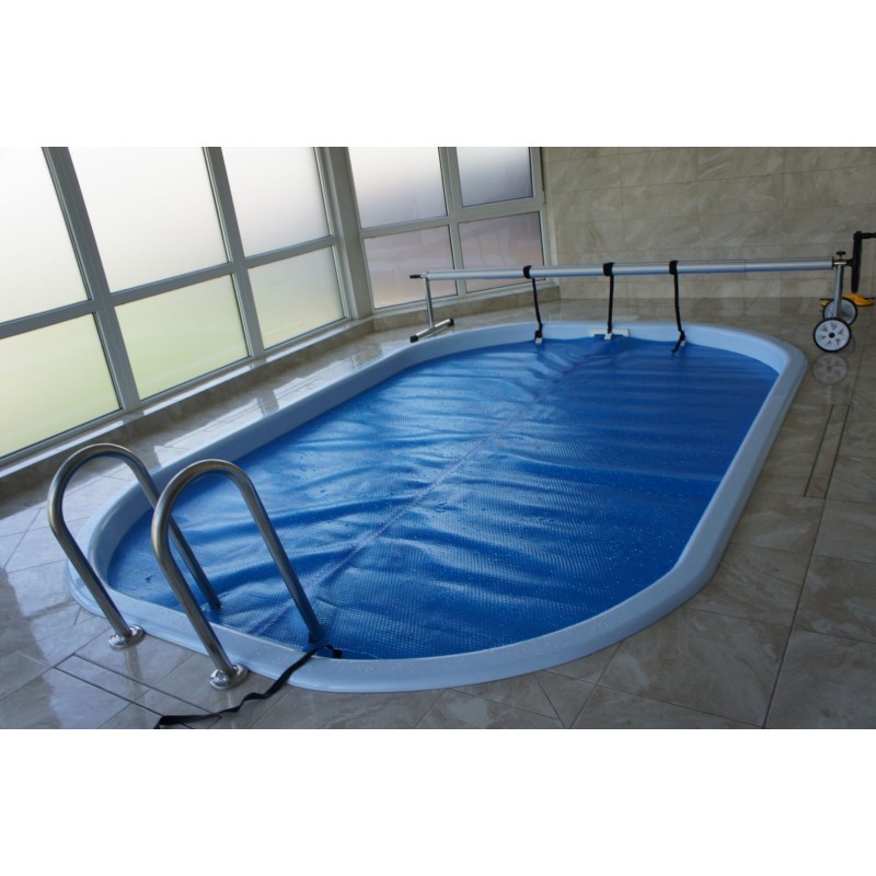 Термопокрывало для бассейна синее 500 мкм, пупырка