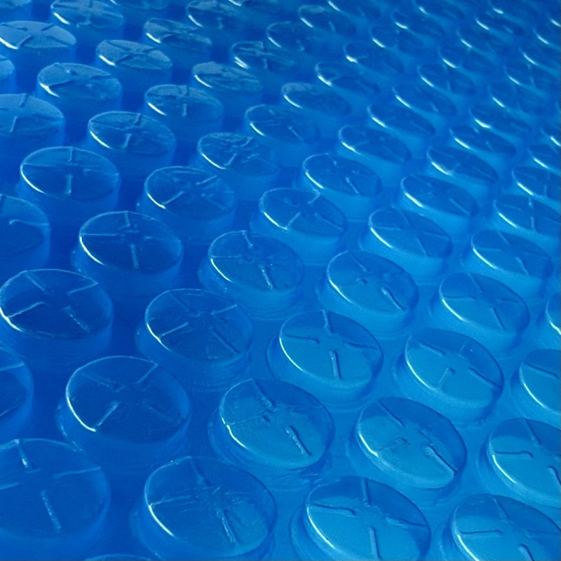 Термопокрывало для бассейна синее 500 мкм, пупырка