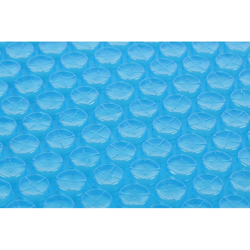 Солнечное покрытие для бассейна 500 микрон, синее, пупырчатое