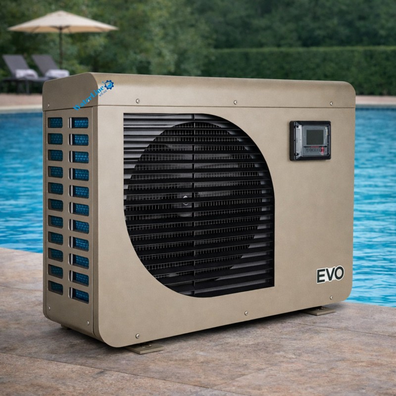 Тепловой насос для бассейна EVO EP-150 (15,24 кВт) до 75 м³
