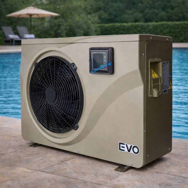 Інверторний тепловий насос для басейну EVO EP-260i (26.1 кВт) до 125 м³