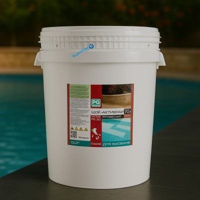 Шок хлор для бассейна в гранулах 25кг, 70% (Италия) PG 30