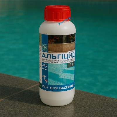 Альгіцид проти водоростей та зелені в басейні 1л (Італія) PG-42
