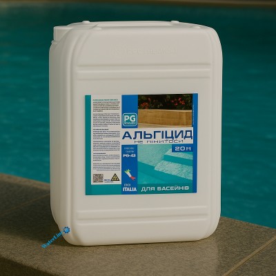Альгіцид проти водоростей та зелені в басейні 20л (Італія) PG-43