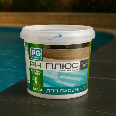 Средство для повышения уровня РН плюс 1кг (Италия) PG 25