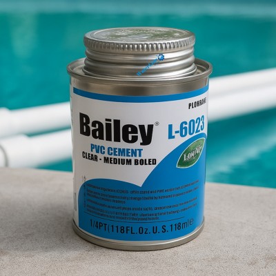 Клей для труб ПВХ Bailey L-6023 прозрачный 118 мл