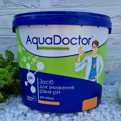 Химия для бассейна | Средство для понижения уровня pH Aquadoctor pH Minus 7,5 кг (гранулы) | Аквадоктор