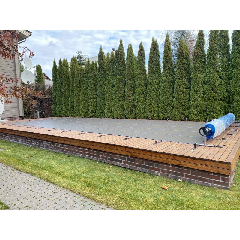 Всесезонное (батутное) накрытие для бассейна бежевый, Shield (Шилд)