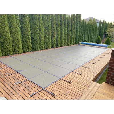 Всесезонное (батутное) накрытие для бассейна бежевый, Shield (Шилд)