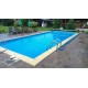 Солярна плівка для басейну шириною 3-5 м, синя 500 мкм