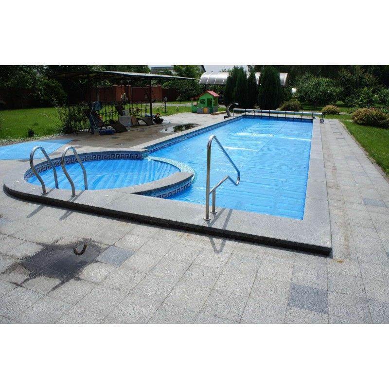Солярна плівка для басейну шириною 3-5 м, синя 500 мкм