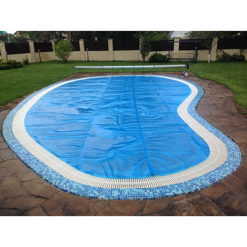 Солярна плівка для басейну шириною 3-5 м, синя 500 мкм