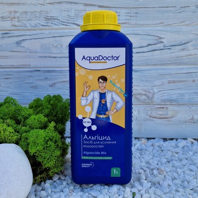 Рідка хімія для басейнів AquaDoctor AC MIX 1 л | Проти водоростей і зелені Аквадоктор