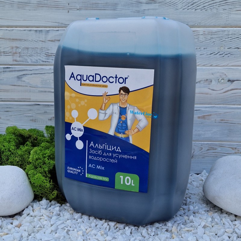 Альгицид (альгекс) AquaDoctor AC MIX 10 л против водорослей и зелени в бассейне