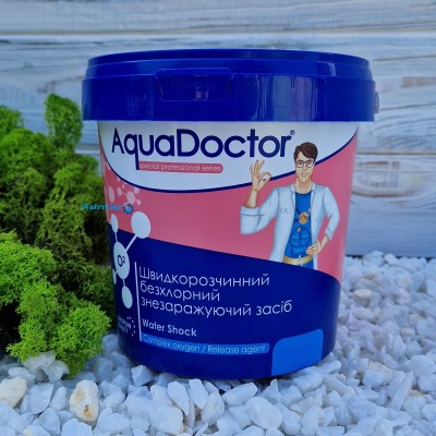 Безхлорна хімія для басейну Aquadoctor Water Shock 5 кг | Аквадоктор