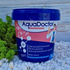Бесхлорная химия для бассейна Aquadoctor Water Shock 1 кг | Аквадоктор