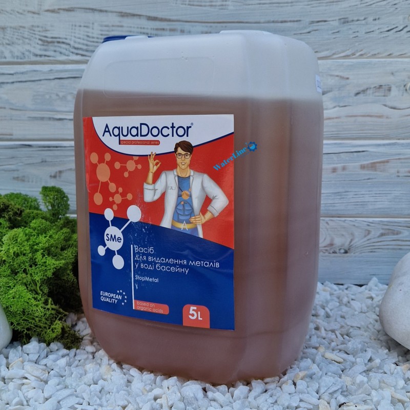 Средство для удаления металлов в воде AquaDoctor SMe StopMetal 5 л