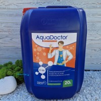 Рідкий хлор (гіпохлорит натрію) для басейну Aquadoctor C-15L 20 л | Аквадоктор