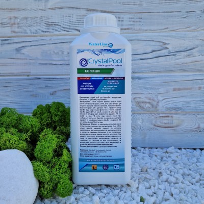 Рідка хімія для басейнів Crystal Pool Algaecide Ultra Liquid 1 л | Проти водоростей та зелені Альгіцид