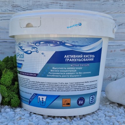Безхлорна хімія для басейну в гранулах Crystal Pool 3 кг