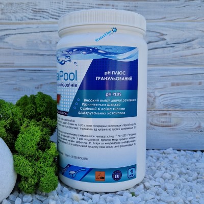Средство для повышения уровня pH Crystal Pool рН Plus 1 кг | Кристал Пул (порошок)