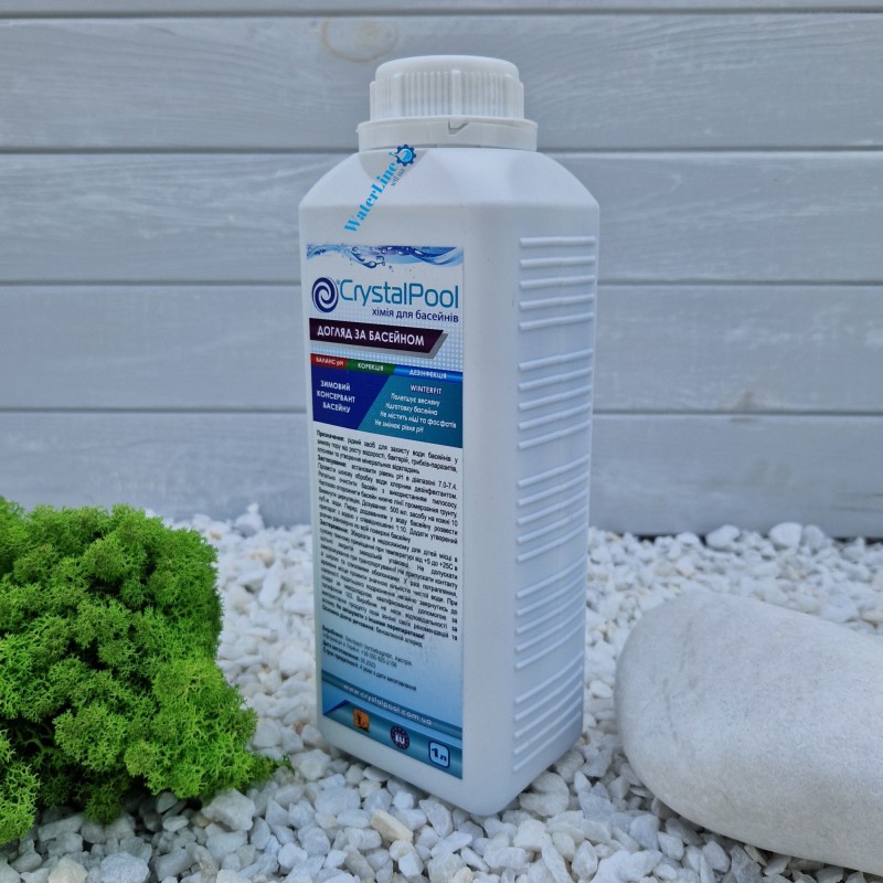 Засіб для консервації басейну Crystal Pool Winterfit 1 л | Зимова хімія для басейнів