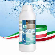 Коагулянт активный 1л (Италия) PG 46 | Жидкое средство против мутности в воде