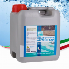 Коагулянт активный 5л (Италия) PG 46 | Жидкое средство против мутности в воде