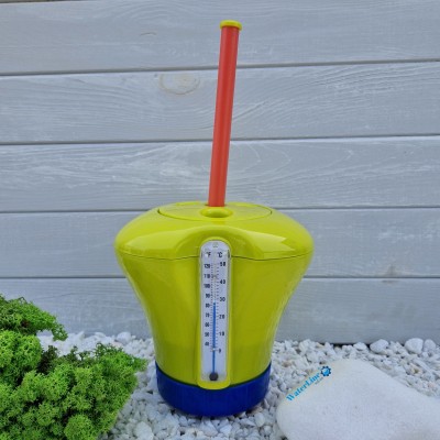 Поплавок-дозатор для бассейна Kokido CD16BU Green 3 в 1, с индикатором