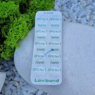 Таблетки для измерения уровня свободного хлора LoviBond DPD1 (10 шт)