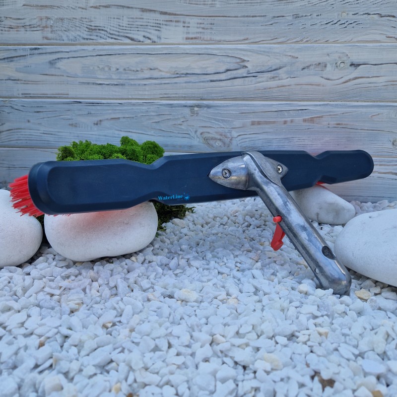 Гибкая щетка для чистки стен бассейна Kokido Revolution K903BU/REV с алюминиевой вставкой