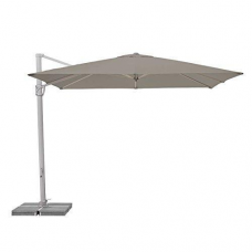 Сонцезахисний садовий зонт Sunflex (Швейцарія) 300х300, для тераси, ресторану, готелю. Світло-сірий