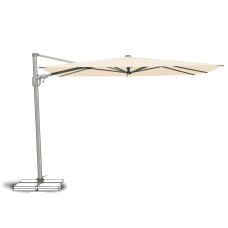 Сонцезахисний садовий зонт Sunflex (Швейцарія) 300х300, для тераси, ресторану, готелю. Молочний
