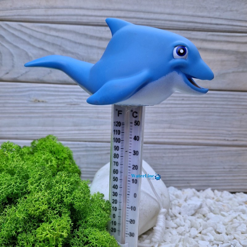 Термометр-игрушка для бассейна Kokido K785BU/6P Дельфин