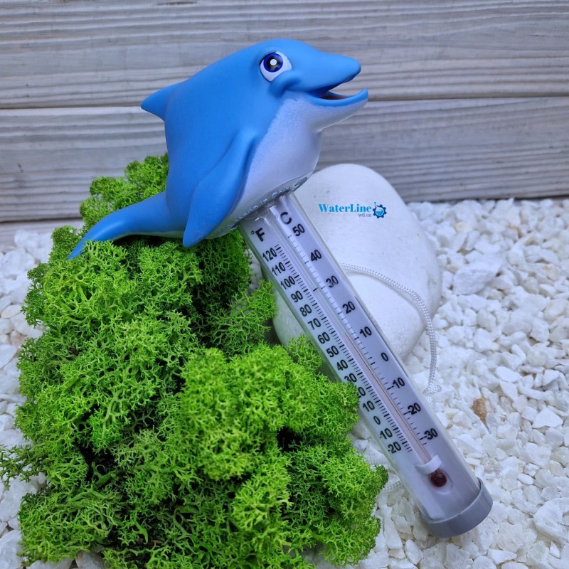 Термометр-игрушка для бассейна Kokido K785BU/6P Дельфин