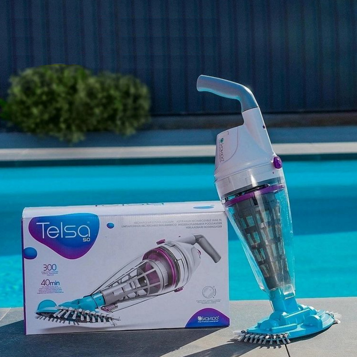 Ручной пылесос для бассейна Kokido Telsa 50 с встроенным аккумулятором ᐉ WaterLine